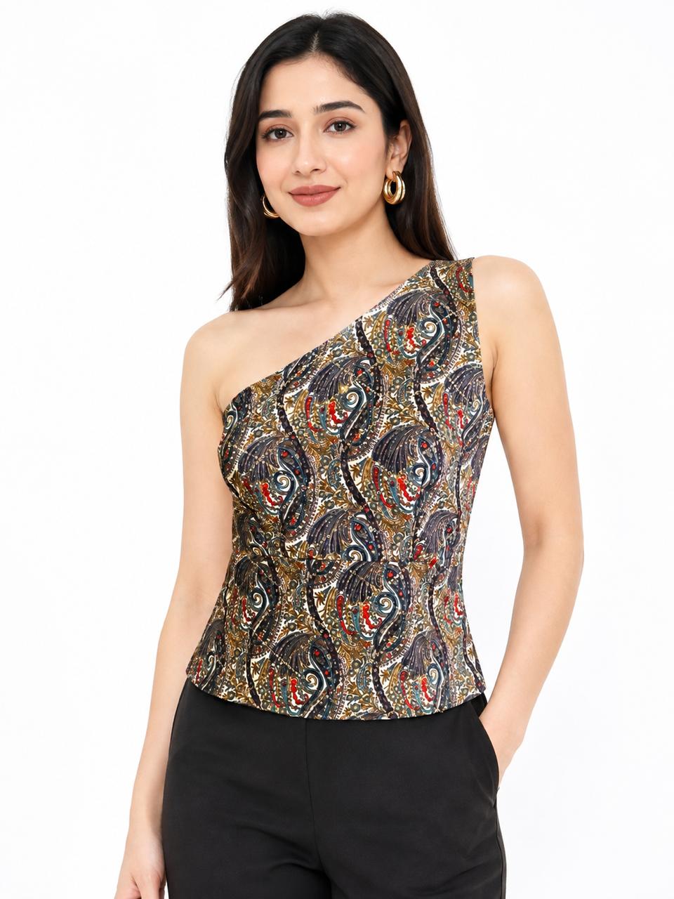 One-Shoulder Top